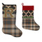 Moroccan & Plaid Stockings - Side by Side compare