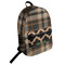 Moroccan & Plaid Student Backpack (Personalized)