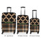 Moroccan & Plaid Suitcase Set 1 - APPROVAL