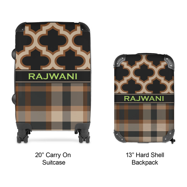 Moroccan & Plaid Suitcase Set 4 - APPROVAL