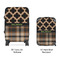 Moroccan & Plaid Suitcase Set 4 - APPROVAL