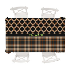Moroccan & Plaid Tablecloth - 58"x102" (Personalized)