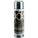 Moroccan & Plaid Stainless Steel Thermos (Personalized)
