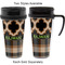 Moroccan & Plaid Travel Mugs - with & without Handle