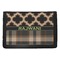 Moroccan & Plaid Trifold Wallet (Personalized)