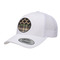Moroccan & Plaid Trucker Hat - White (Personalized)