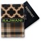 Moroccan & Plaid Vinyl Passport Holder (Personalized)