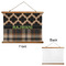Moroccan & Plaid Wall Hanging Tapestry - Landscape - APPROVAL