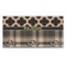 Moroccan & Plaid Wall Mounted Coat Hanger - Front View