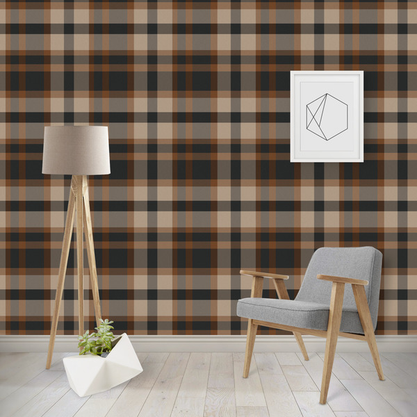 Custom Moroccan & Plaid Wallpaper & Surface Covering (Peel & Stick - Repositionable)