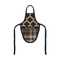 Moroccan & Plaid Wine Bottle Apron - FRONT/APPROVAL