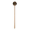Moroccan & Plaid Wooden 6" Stir Stick - Round - Single Stick