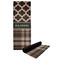 Moroccan & Plaid Yoga Mat (Personalized)