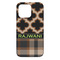 Moroccan & Plaid iPhone 13 Pro Max Case - Back