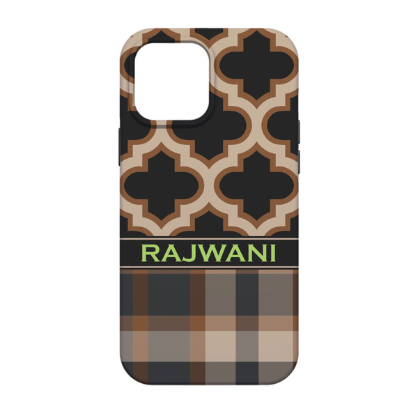 Moroccan & Plaid iPhone 13 Pro Tough Case - Back