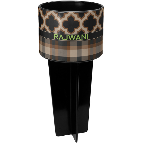 Moroccan & Plaid spiker_black_apvl
