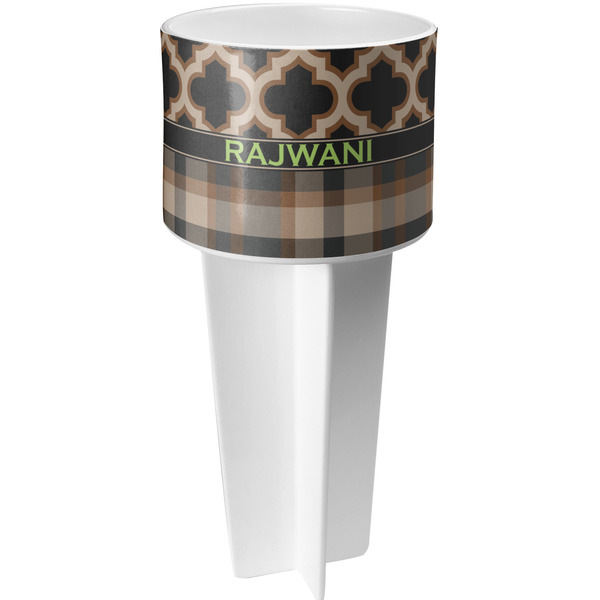 Moroccan & Plaid spiker_white_apvl