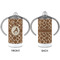 Giraffe Print 12 oz Stainless Steel Sippy Cups - APPROVAL