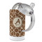 Giraffe Print 12 oz Stainless Steel Sippy Cups - Top Off