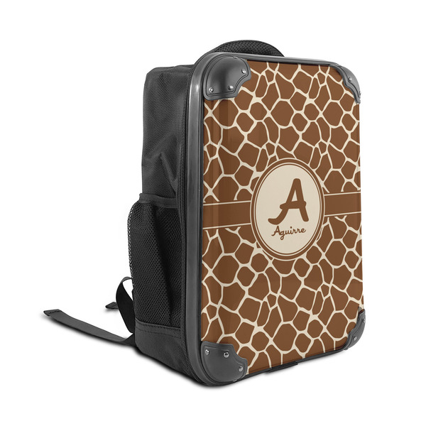Giraffe Print 15" Backpack - ANGLE VIEW