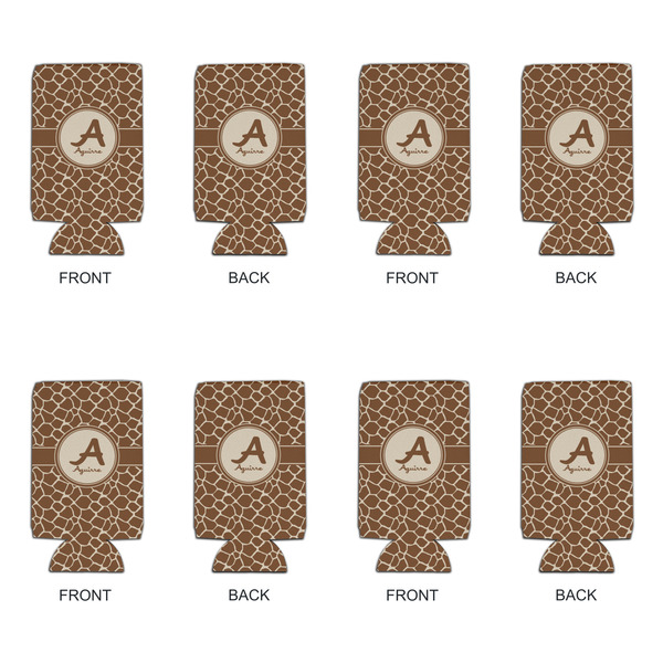 Giraffe Print 16oz Can Sleeve - Set of 4 - APPROVAL