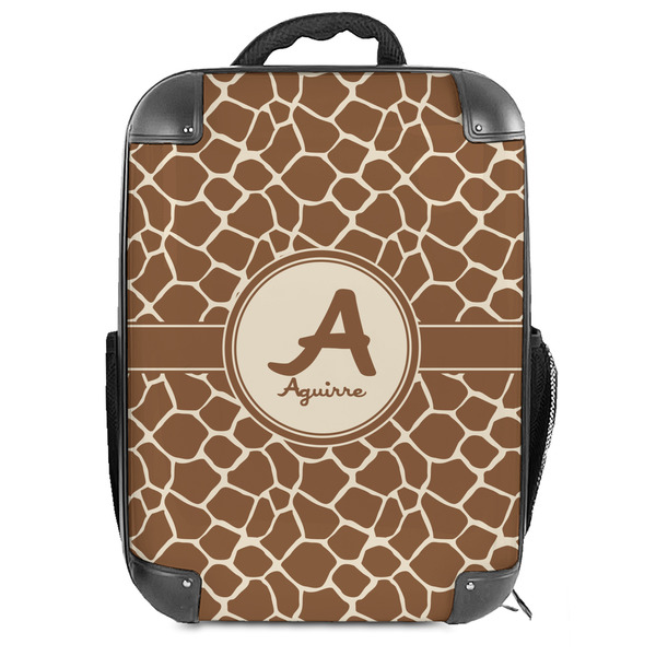 Custom Giraffe Print Hard Shell Backpack (Personalized)