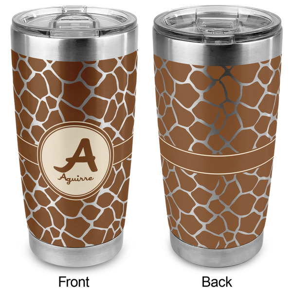 Giraffe Print 20oz SS Tumbler - Full Print - Approval