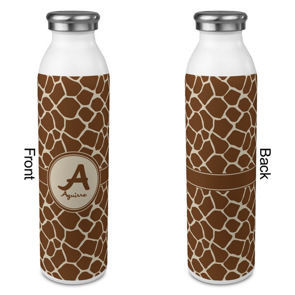 Giraffe Print 20oz Water Bottles - Full Print - Approval