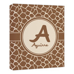 Giraffe Print Canvas Print - 20x24 (Personalized)