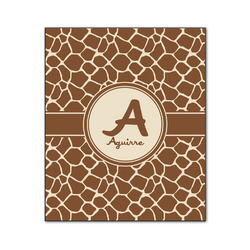 Giraffe Print Wood Print - 20x24 (Personalized)