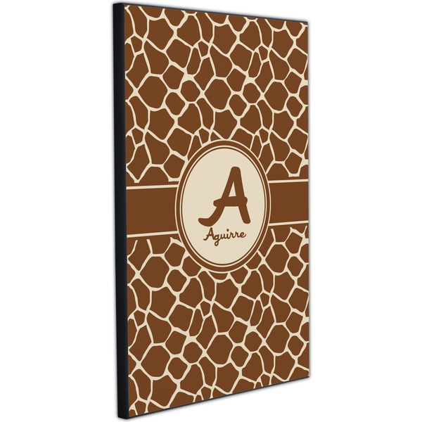 Giraffe Print 20x30 Wood Print - Angle View