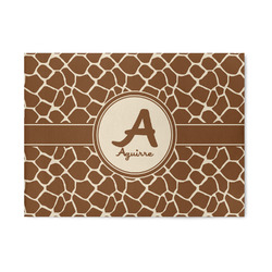 Giraffe Print 5' x 7' Patio Rug (Personalized)