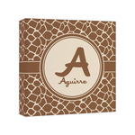 Giraffe Print Canvas Print - 8x8 (Personalized)
