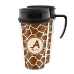 Giraffe Print Acrylic Travel Mug (Personalized)