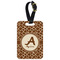 Giraffe Print Aluminum Luggage Tag (Personalized)