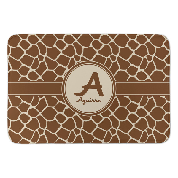 Custom Giraffe Print Anti-Fatigue Kitchen Mat (Personalized)