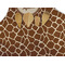 Giraffe Print Apron - Pocket Detail with Props