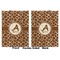 Giraffe Print Baby Blanket (Double Sided - Printed Front and Back)