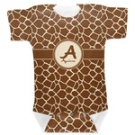 Giraffe Print Baby Bodysuit 0-3 (Personalized)