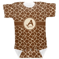 Giraffe Print Baby Bodysuit 6-12 (Personalized)
