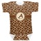 Giraffe Print Baby Bodysuit (Personalized)