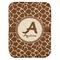 Giraffe Print Baby Swaddling Blanket (Personalized)