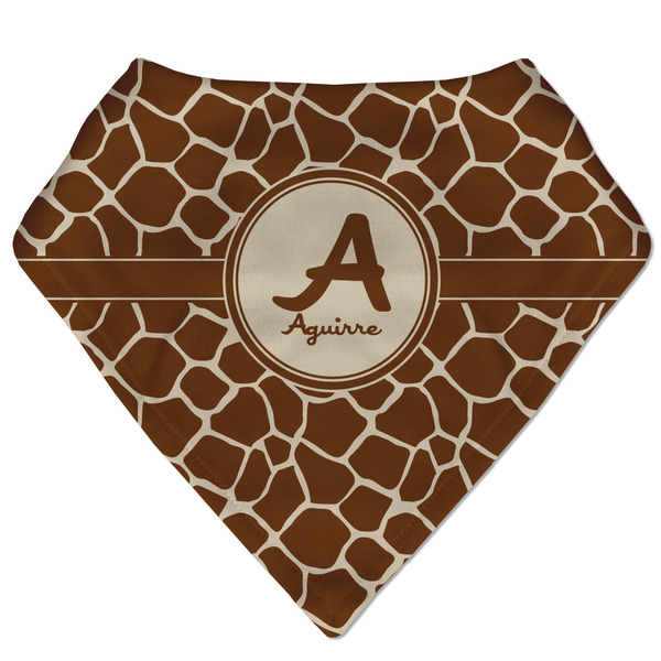 Custom Giraffe Print Bandana Bib (Personalized)