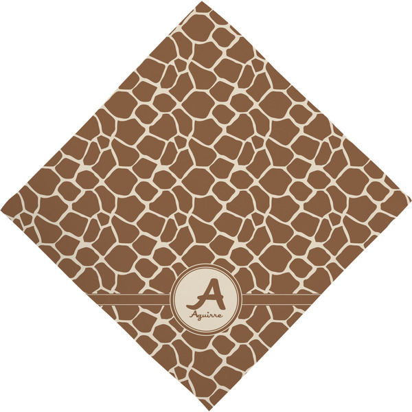 Giraffe Print Bandana - Full View