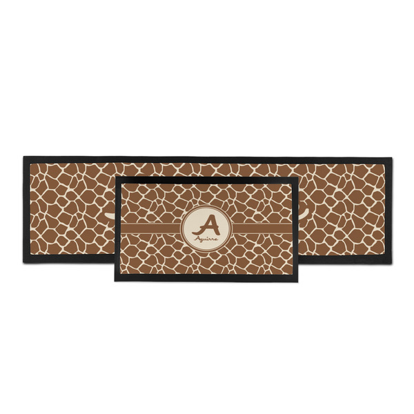 Giraffe Print Bar Mat - Parent Main
