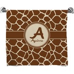 Giraffe Print Bath Towel (Personalized)