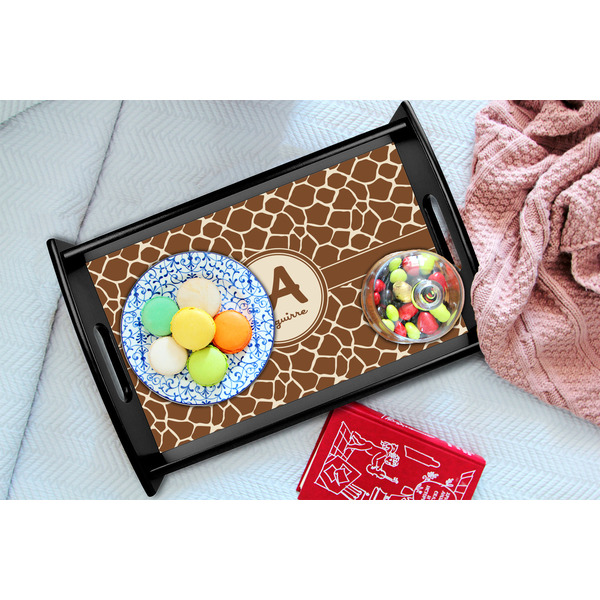 Giraffe Print Black Tray - Lifestyle (UPDATED)