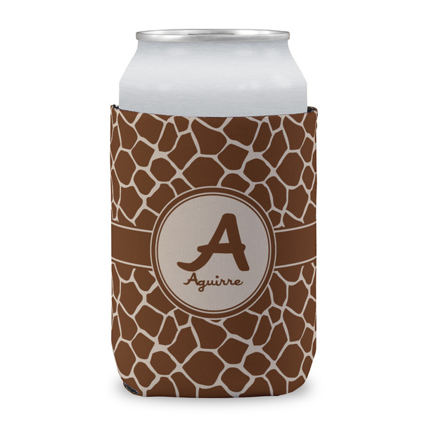 Giraffe Print Can Sleeve