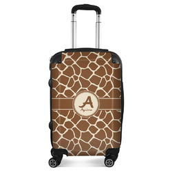 Giraffe Print Suitcase - 20" Carry On (Personalized)