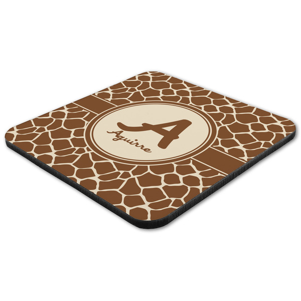 Giraffe Print Coaster Set - FLAT (one)